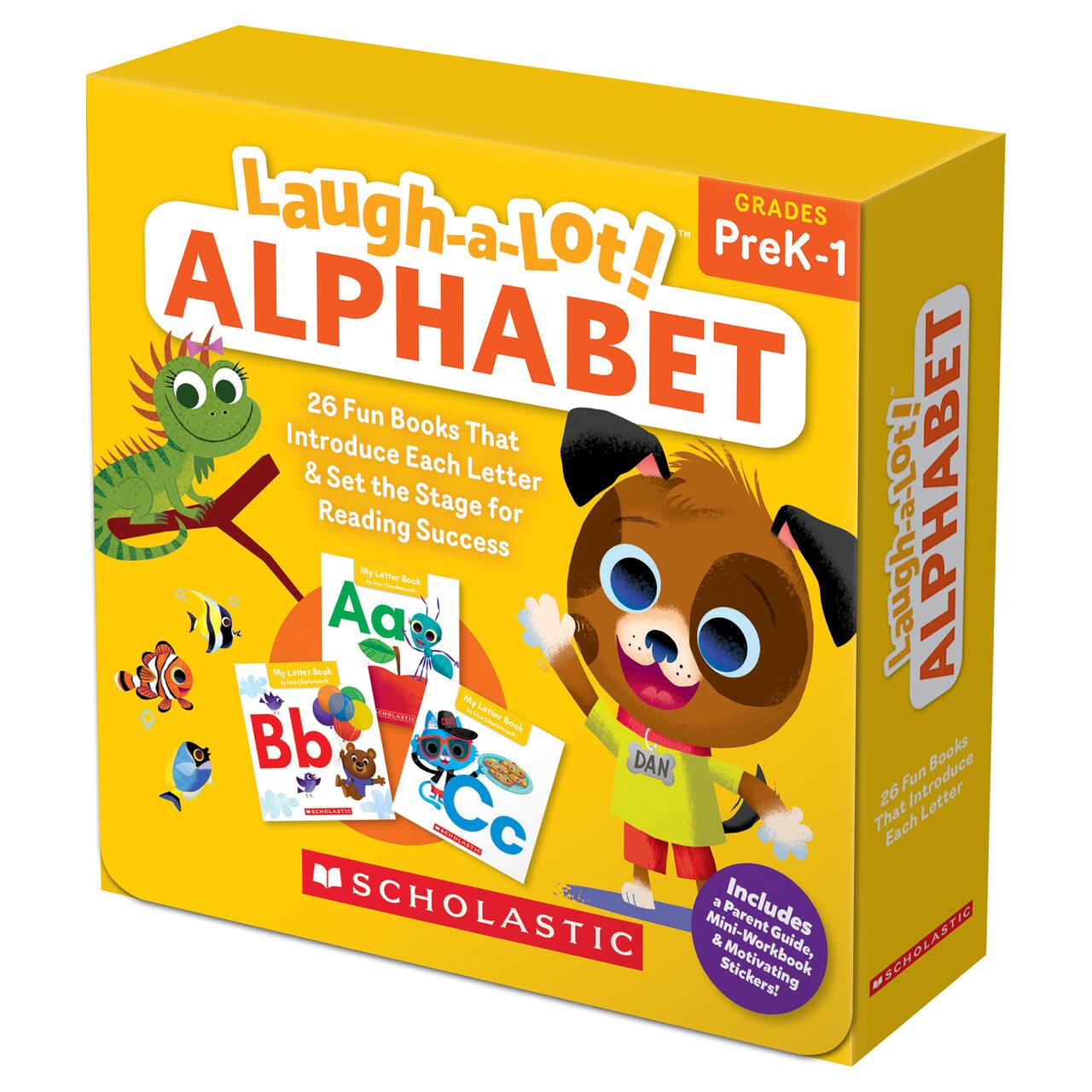 Scholastic Teaching Solutions Laugh A Lot Alphabet Book Set of 26